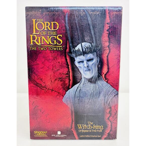 Sideshow Weta Witch-King of Angmar in True Form 1:4 Bust LOTR Two Towers - Picture 1 of 9